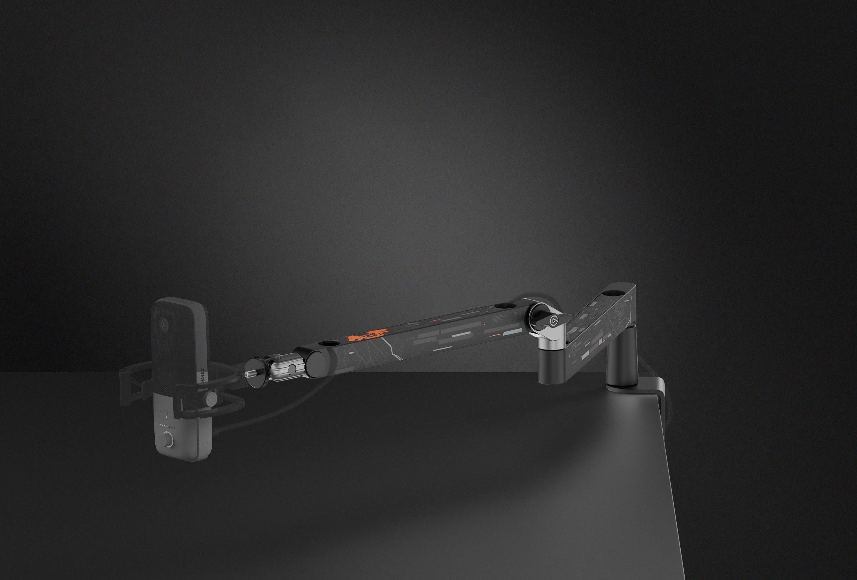Elgato Wave Mic Arm LP ブラック Wave Mic Arm LP | Mic Boom Arm for Desks | Elgato